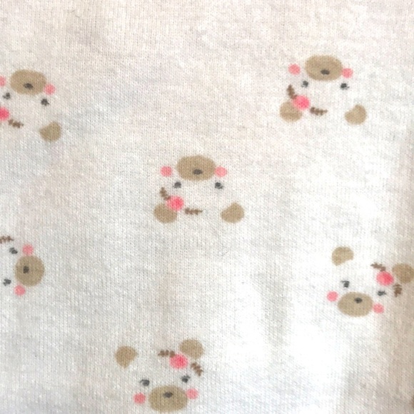 🌸5/$10 🌸Baby girl teddy bear romper  0-3M🌸 - Picture 2 of 4